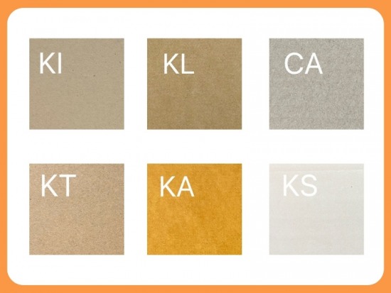 เกรดกระดาษลูกฟูก